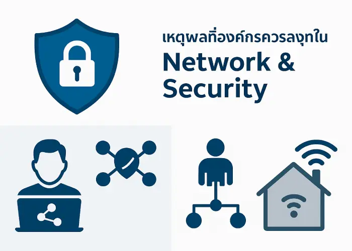 เหตุผลที่ควรลงทุนในระบบ Network และ Security